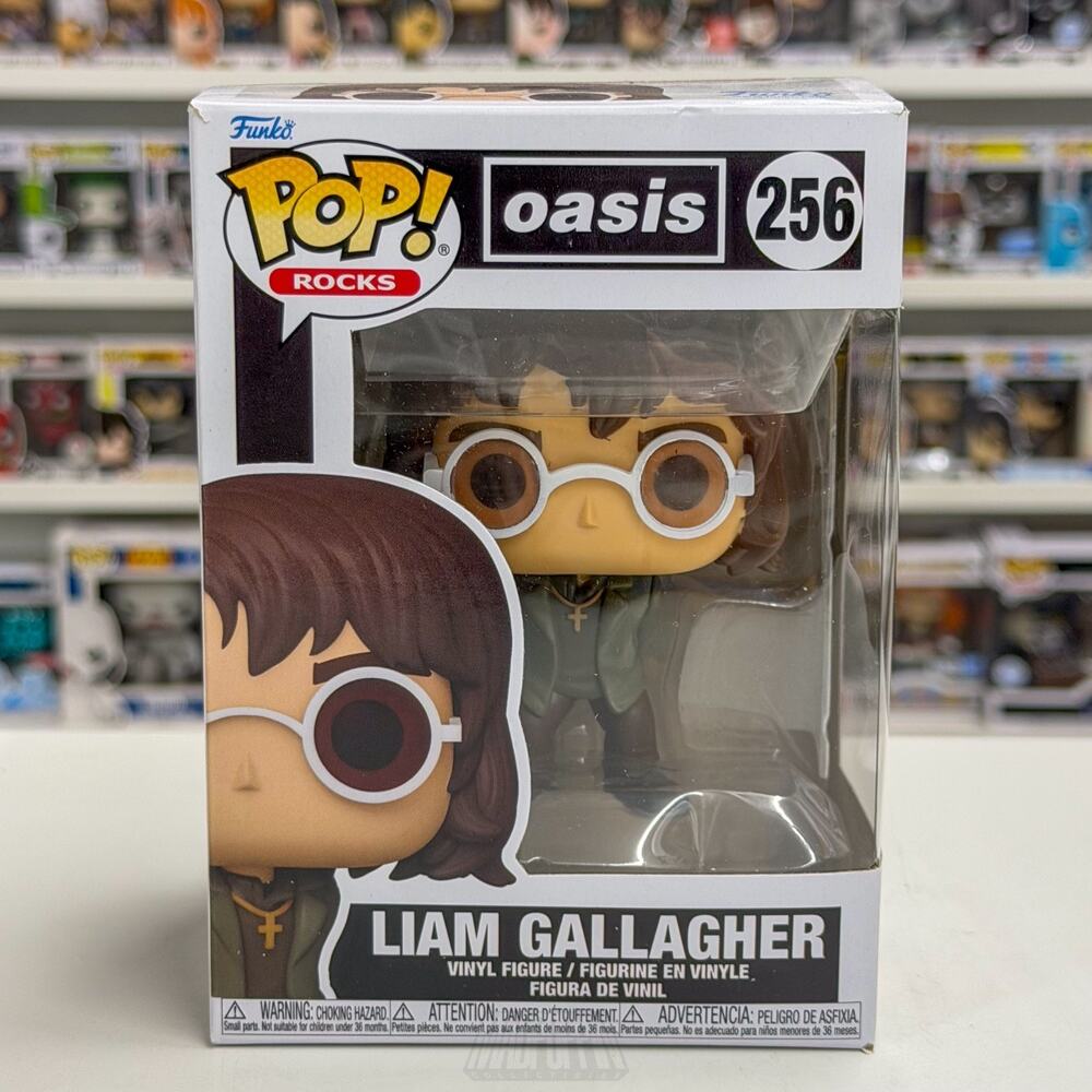 Funko Pop Rocks Oasis Liam Gallagher 256 British English Band Toy Vinyl Figure